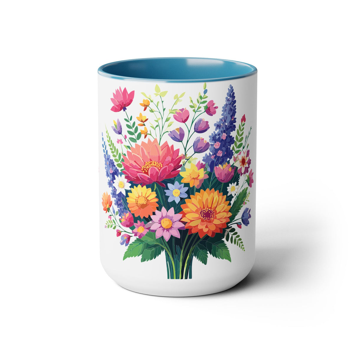 Floral Mug, Floral Cup