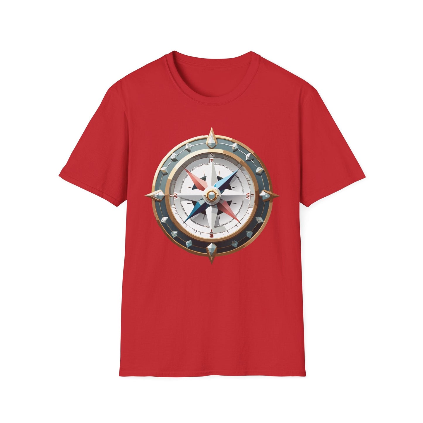 Compass Navigator Graphic Tee Unisex 100 Cotton 23