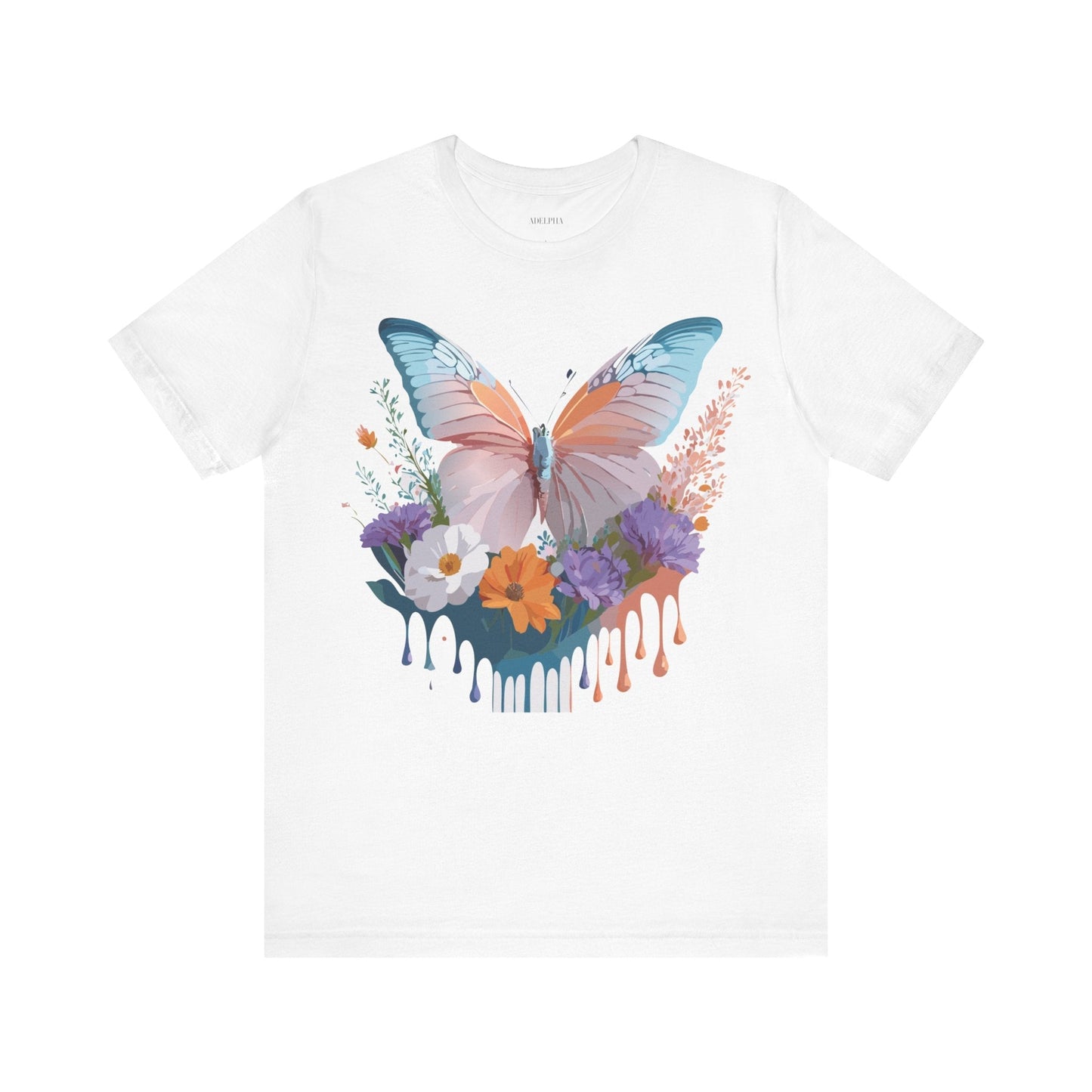 Butterfly Graphic Tee Unisex Jersey Short Sleeve Adelpha Art Design