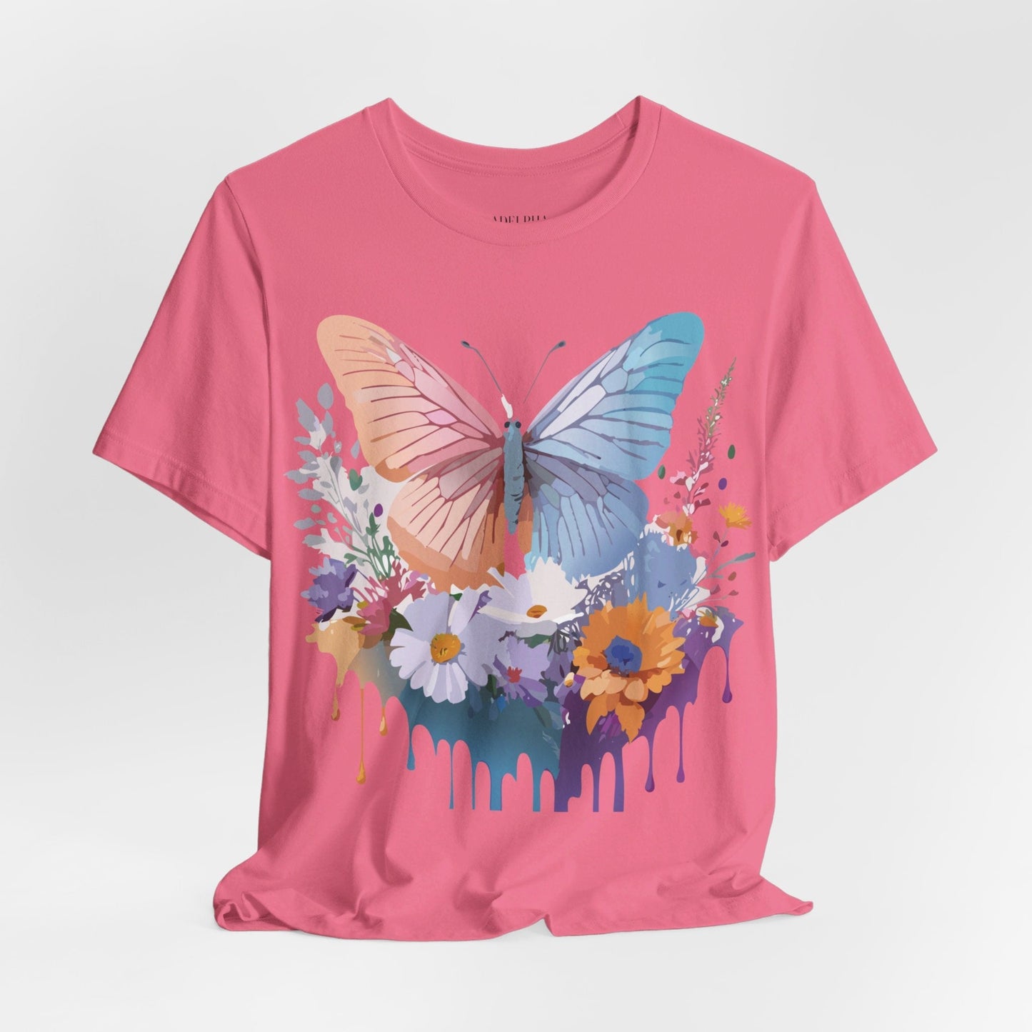 Butterfly Graphic T Shirt Unisex Adelpha Artwork Tee Vintage Style