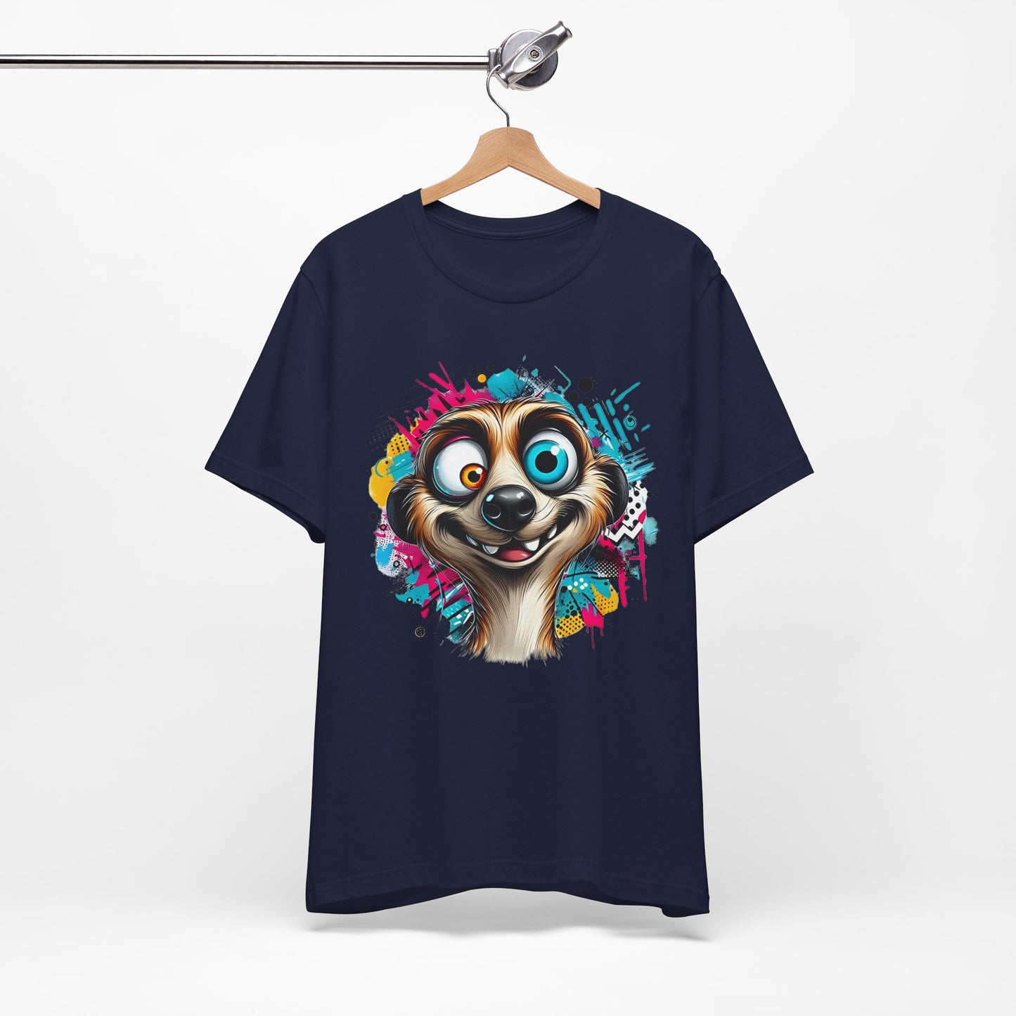 Squirrel Shirt, Funny Squirrel Tee Shirt, Funny Animal T-Shirt, Cartoon Top, Animal Tees, Art Design T-Shirt, Graphic Tee