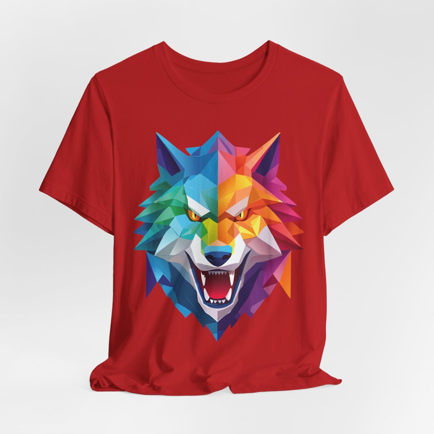 Unisex Animal Shirt Art Design Tee With Animals Wild Animals Shirt Short Sleeve