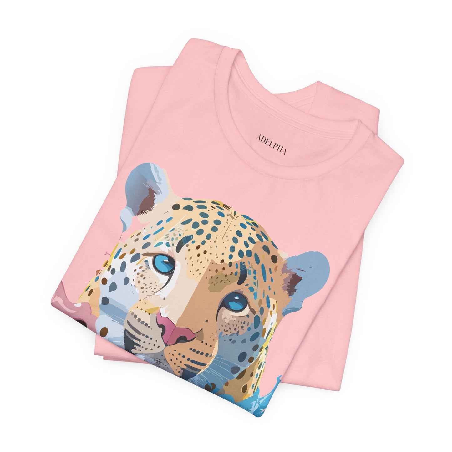 Adelpha Cheetah Graphic T Shirt Unisex Jersey Short Sleeve Vintage Art Tee