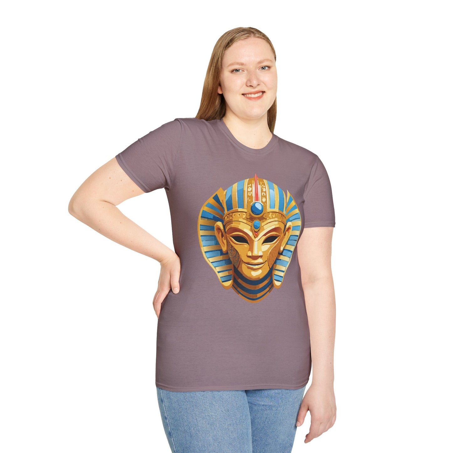 Mask Tee Shirt Unisex Masquerade Tee Softstyle Ring Spun Cotton Comfort For Everyday Wear