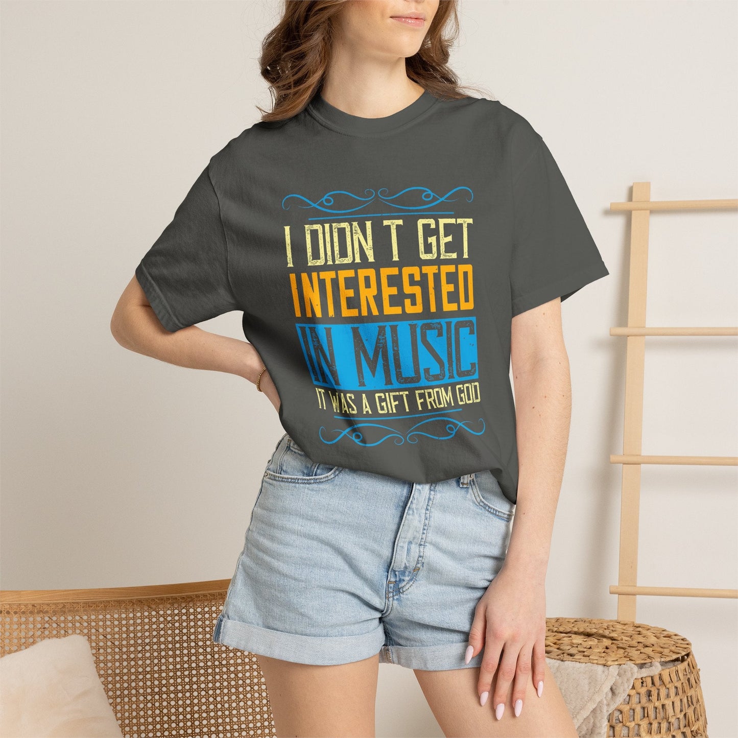 Music Graphic Design Unisex Cotton T-shirt m5