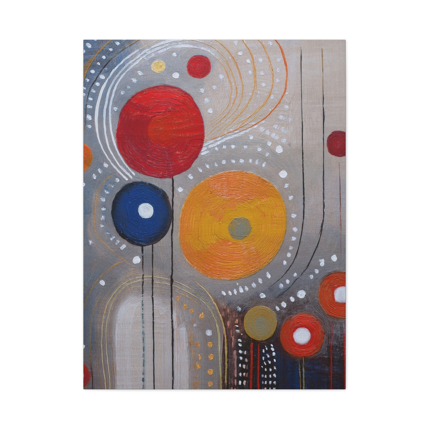 Abstract Oil Painting Print Canvas 20x24,20x30,24x30 24x32,24x36,30x40 32x48,36x48,40x60 Pine-Wood Inner Frame ABS-105