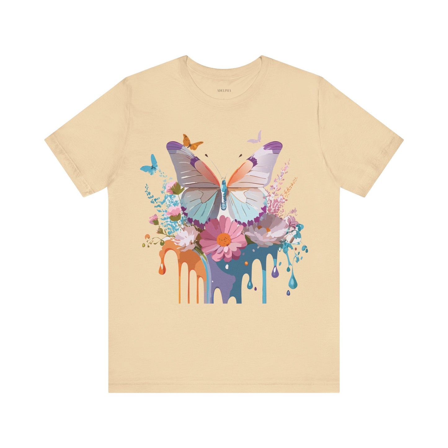 Butterfly Graphic Tee Adelpha Vintage Inspired Unisex Short Sleeve Shirt