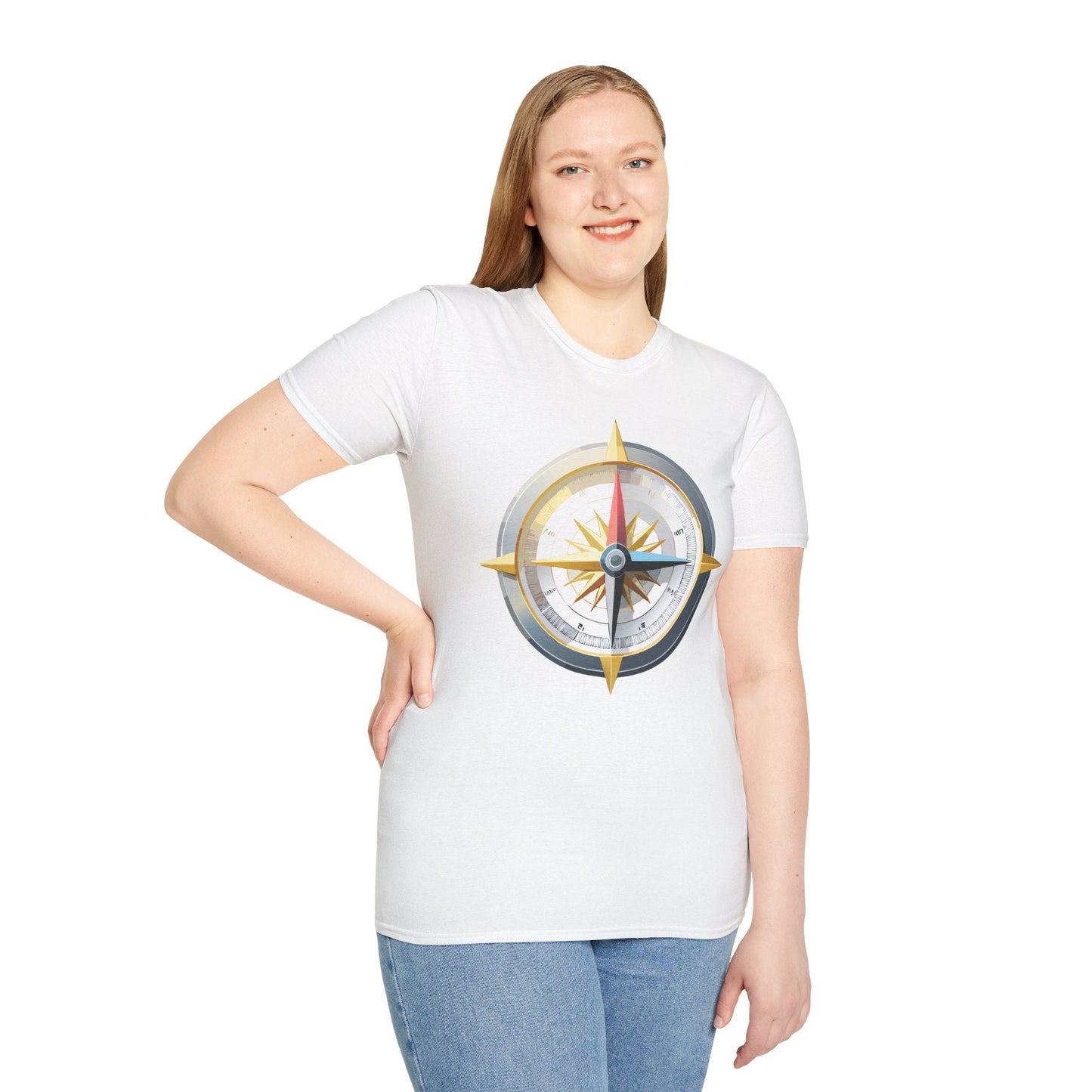 Compass Navigator Graphic Tee Unisex 100 Cotton 9