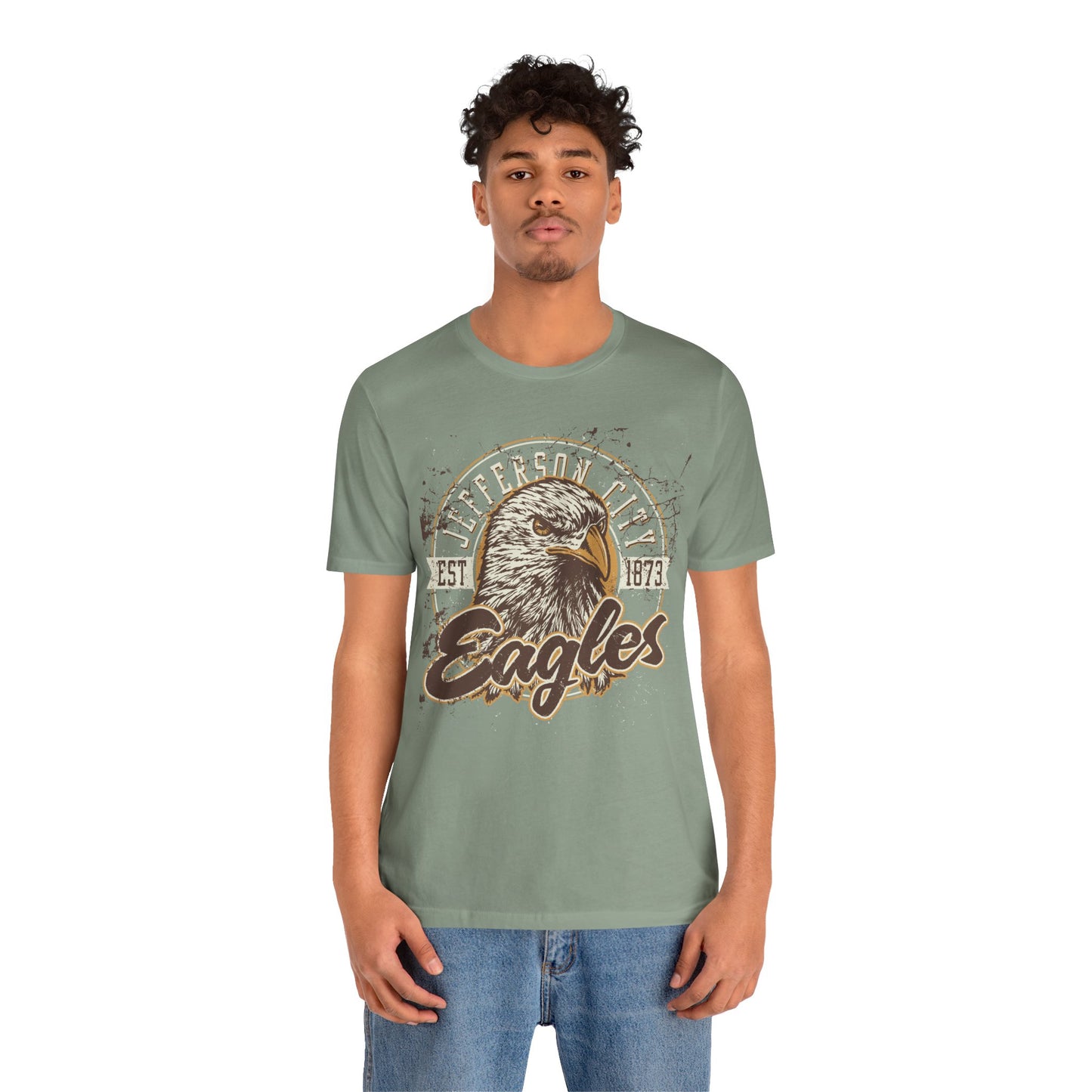 Sports Team Vintage Tee, Football Graphic T-Shirt, Eagle Graphic T-Shirt, Vintage Shirt, Design Football Tees