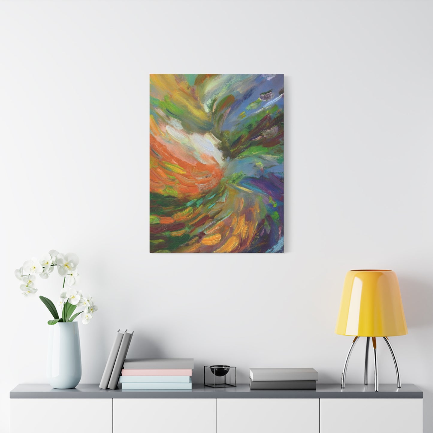 Abstract Oil Painting Print Canvas 20x24,20x30,24x30 24x32,24x36,30x40 32x48,36x48,40x60 Pine-Wood Inner Frame ABS-92
