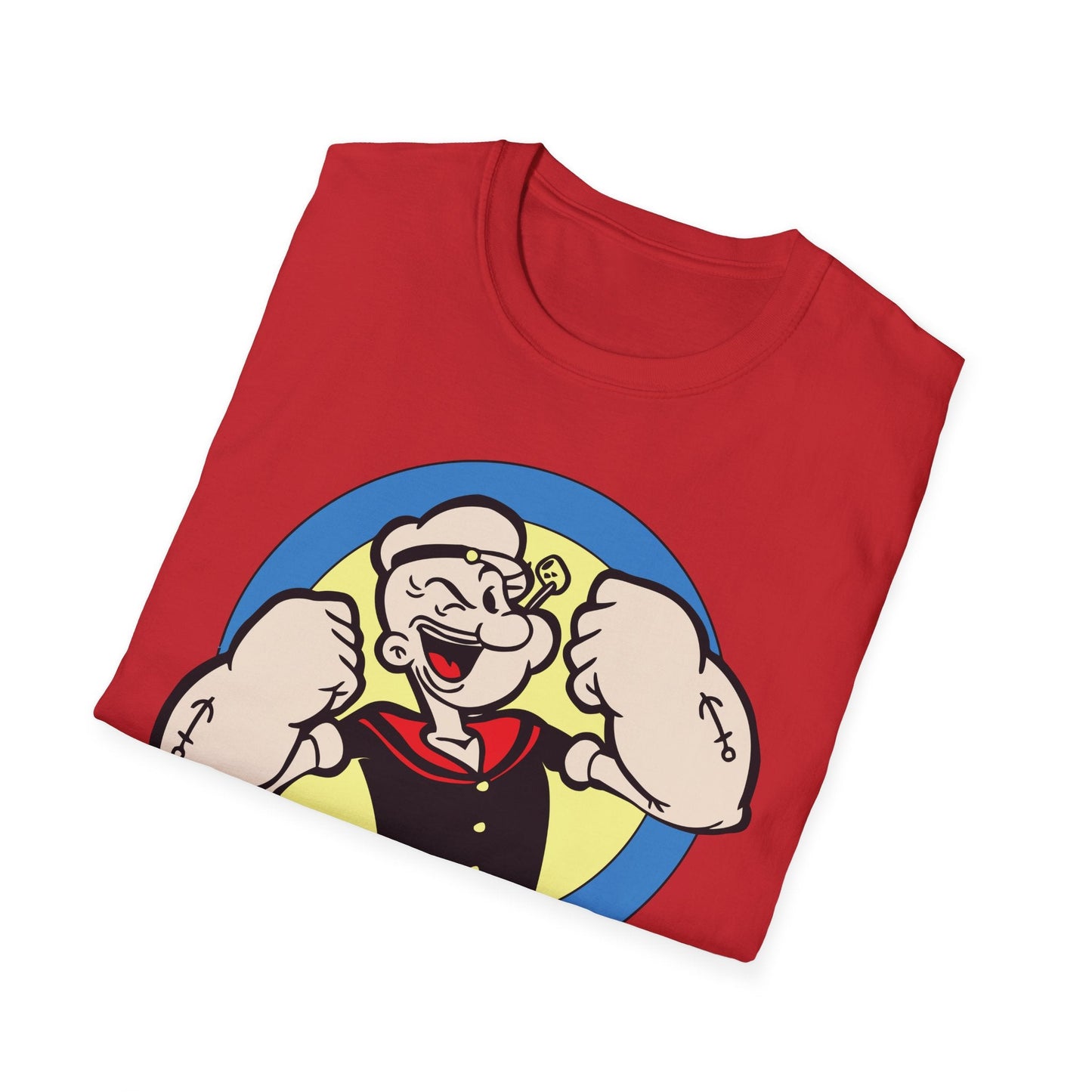 Unisex Cartoon T Shirt With Art Design Funny Animation Tee Gildan Softstyle 64000