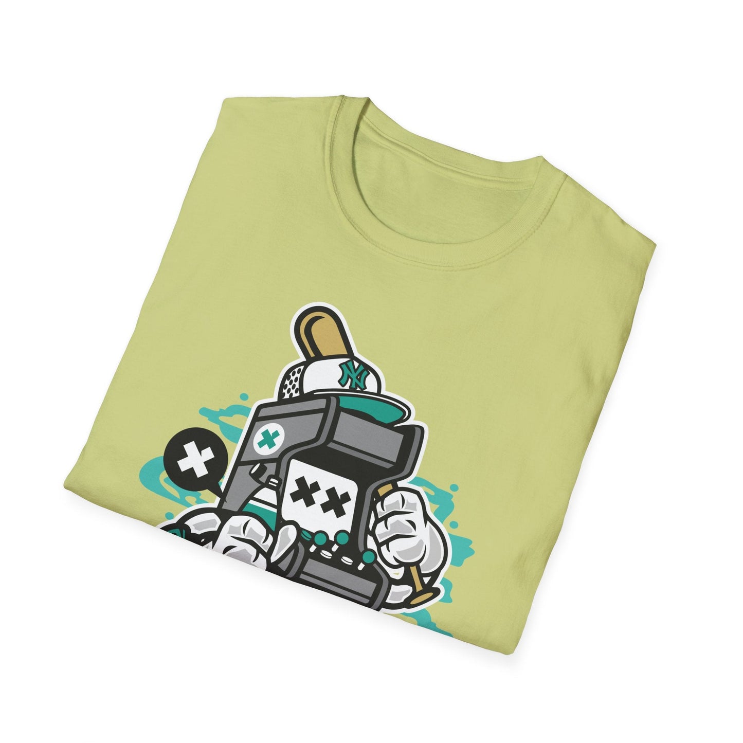 Unisex Gildan Softstyle Cartoon T Shirt Animation Design Funny Tee Ring Spun Cotton
