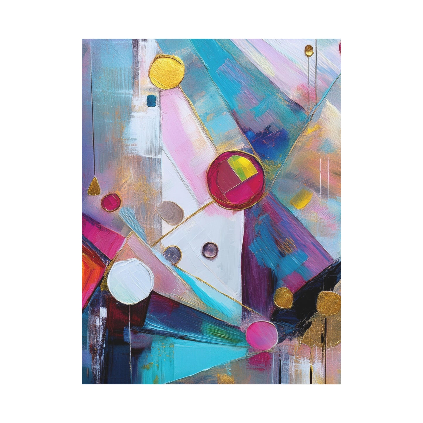 Abstract Oil Painting Print Canvas 20x24,20x30,24x30 24x32,24x36,30x40 32x48,36x48,40x60 Pine-Wood Inner Frame ABS-170