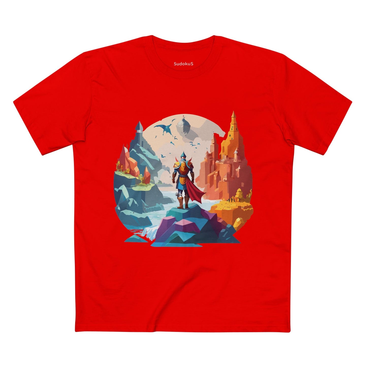 Adventures Graphic Unisex 100 Cotton Staple Tee 10