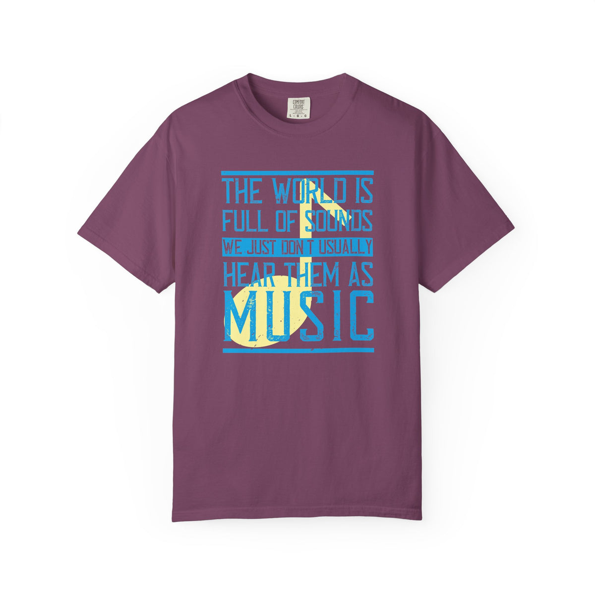 Music Graphic Unisex Heavy Cotton Art Designed T-Shirt m45