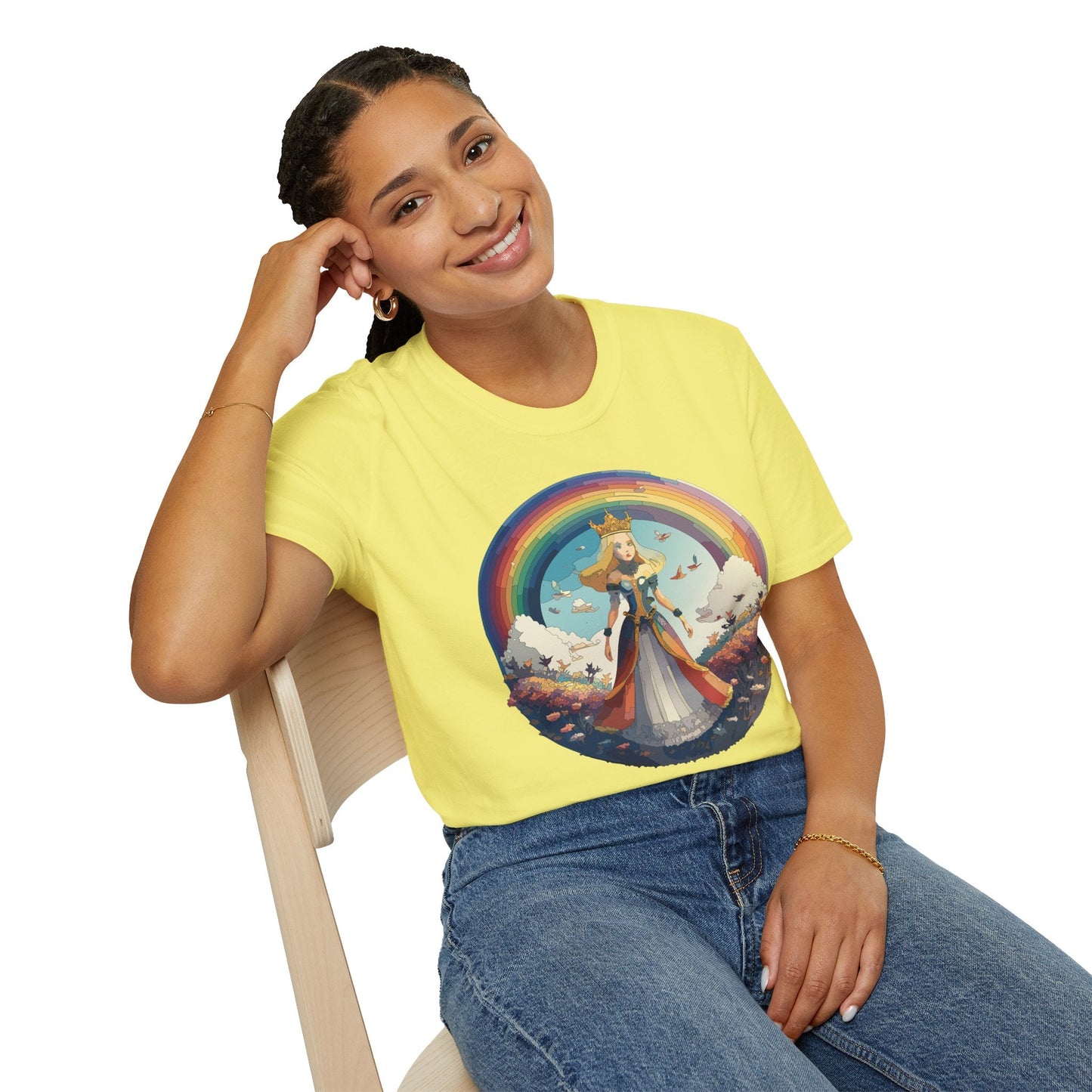 Womens Graphic T Shirts Art Design Shirt Unisex Softstyle Tee 100 Percent Cotton Gildan 64000