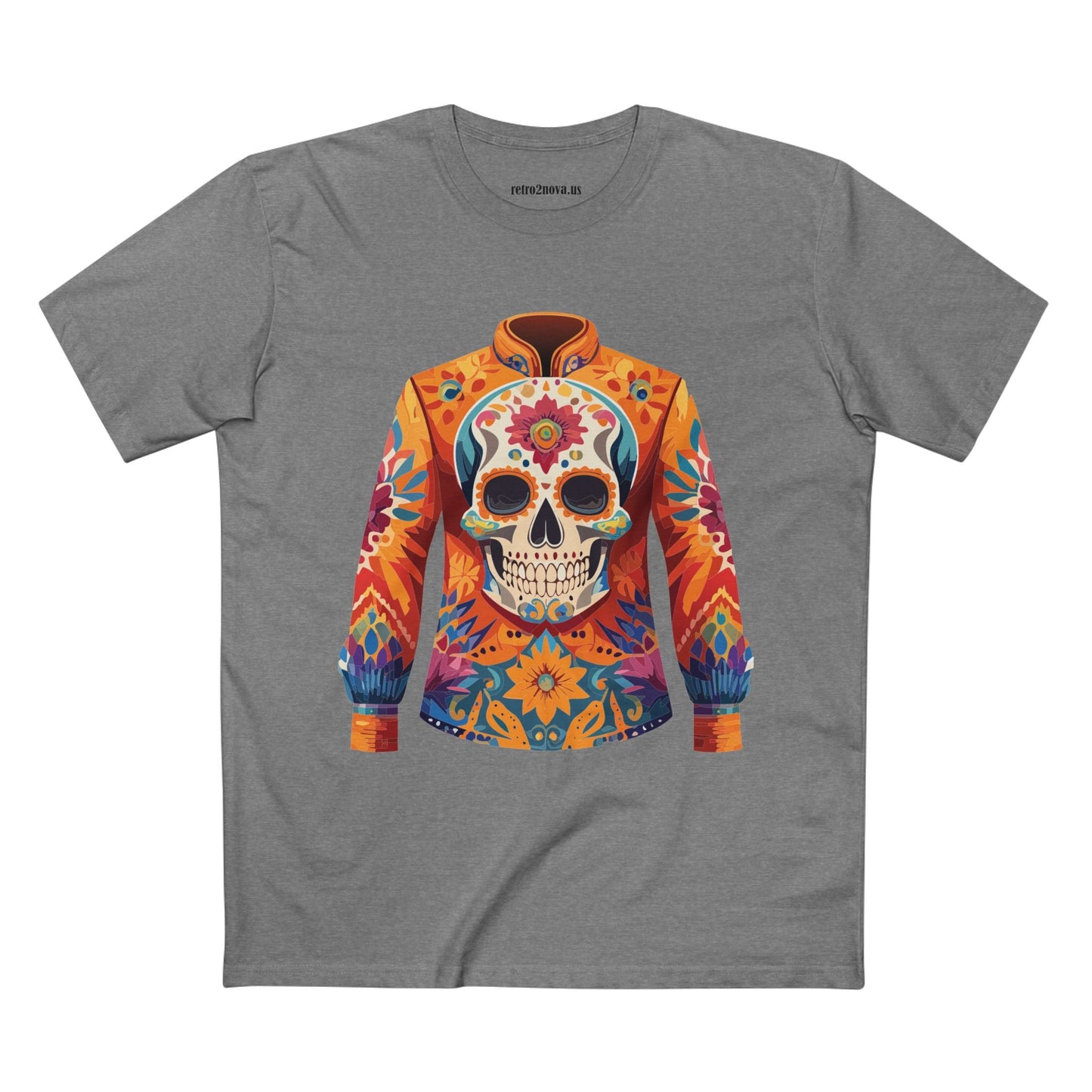 Unisex Skull Shirt With Original Skeleton Art Design Premium Cotton Tee From Retro2Nova