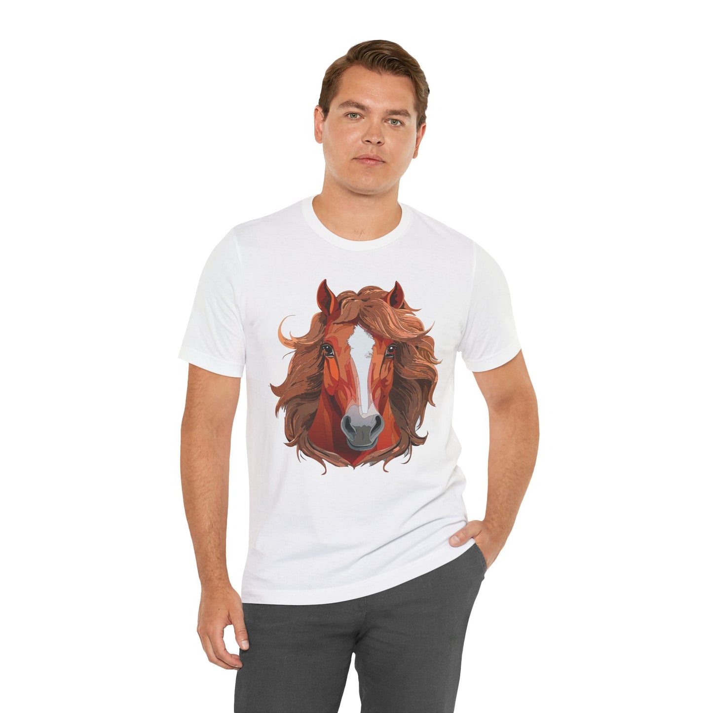 Unisex Animal Graphic Tee Shirt With Wild Animals Art Design For Everyday Casual Comfort Wear