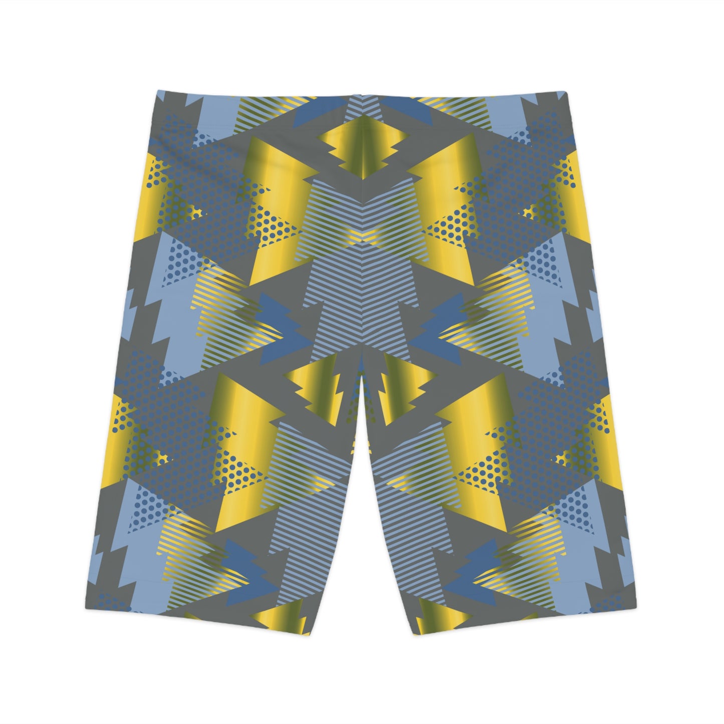 Bike Shorts with Abstract prints