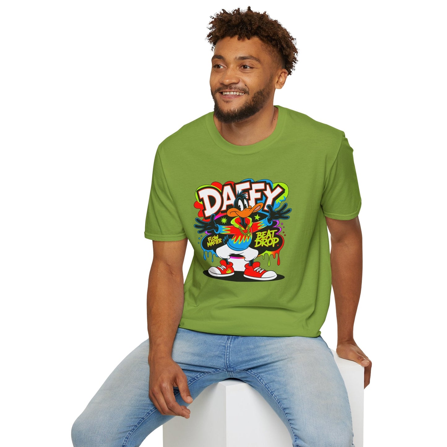 Funny Cartoon Animals T Shirt Unisex Softstyle Tee With Animation Design Gildan 64000