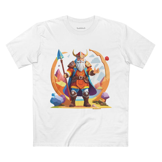 Viking Graphic Unisex 100 Cotton Staple Tee 9