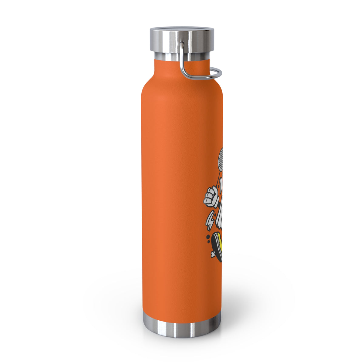 22oz Copper Insulated Water Bottle with Cartoon Design - CV35