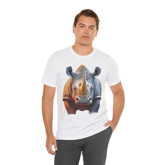 Unisex Animal Graphic Tee Shirt With Art Design Wild Animals Shirt Gildan Softstyle Cotton
