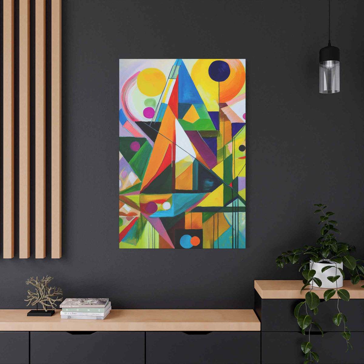 Abstract Painting Print Canvas 20x24,20x30,24x30, 24x32,24x36,30x40, 32x48,36x48,40x60 Pine-Wood Inner Frame ABS-13