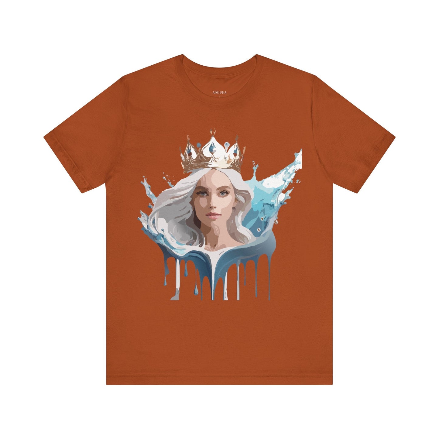 Queen Graphic T Shirt Unisex Jersey Short Sleeve Tee With Vintage Inspired Artwork Adelpha