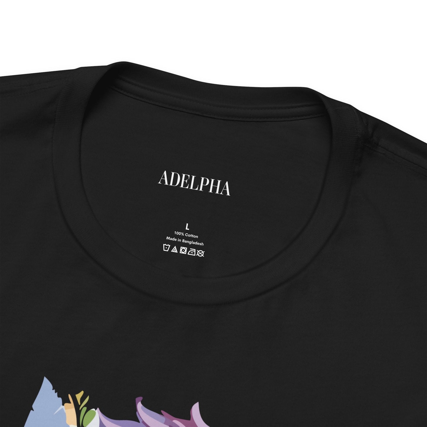 Lion Graphic Tee Unisex Short Sleeve Art Design From Adelpha Premium Vintage Inspired Tee