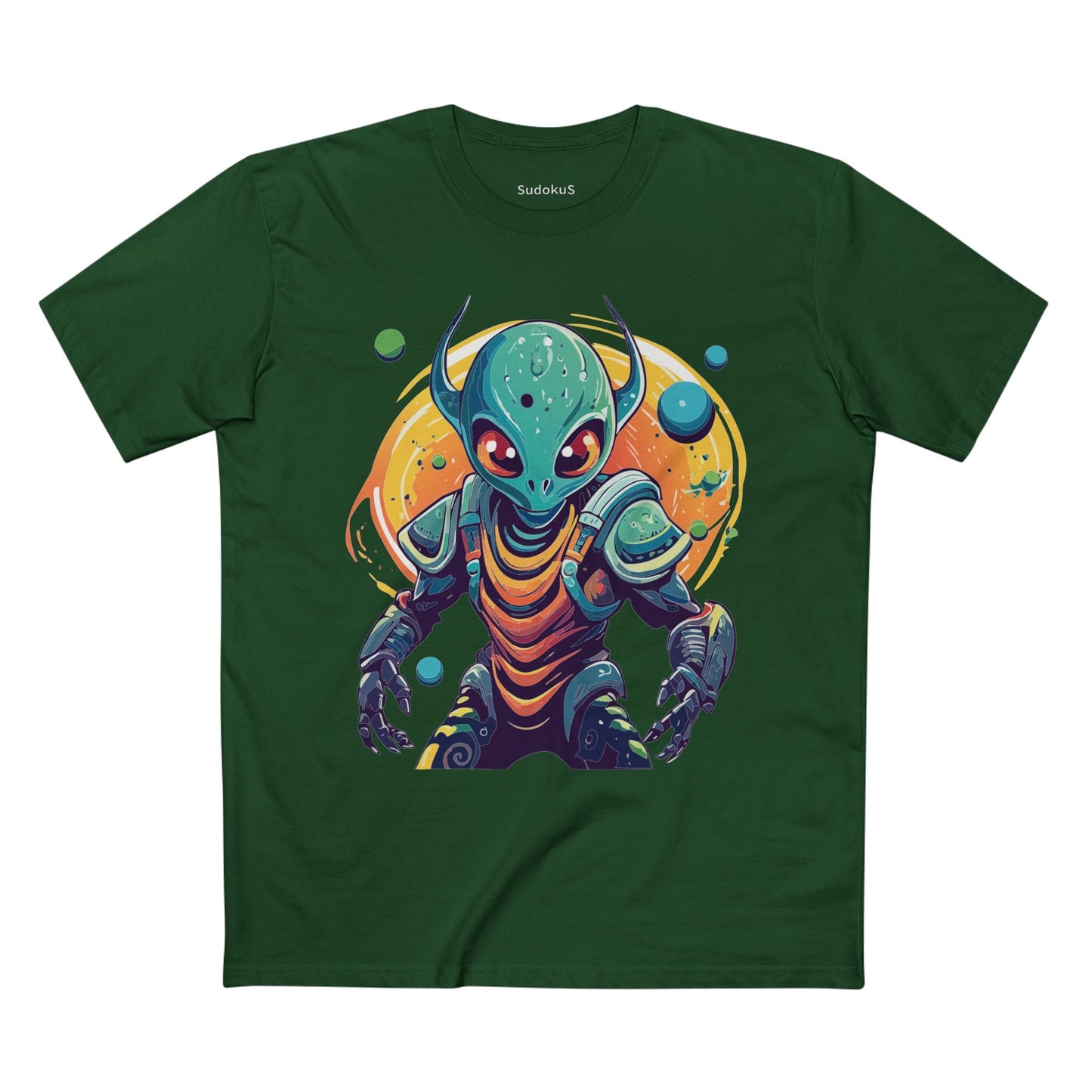 Aliens Graphic Unisex 100 Cotton Staple Tee 23