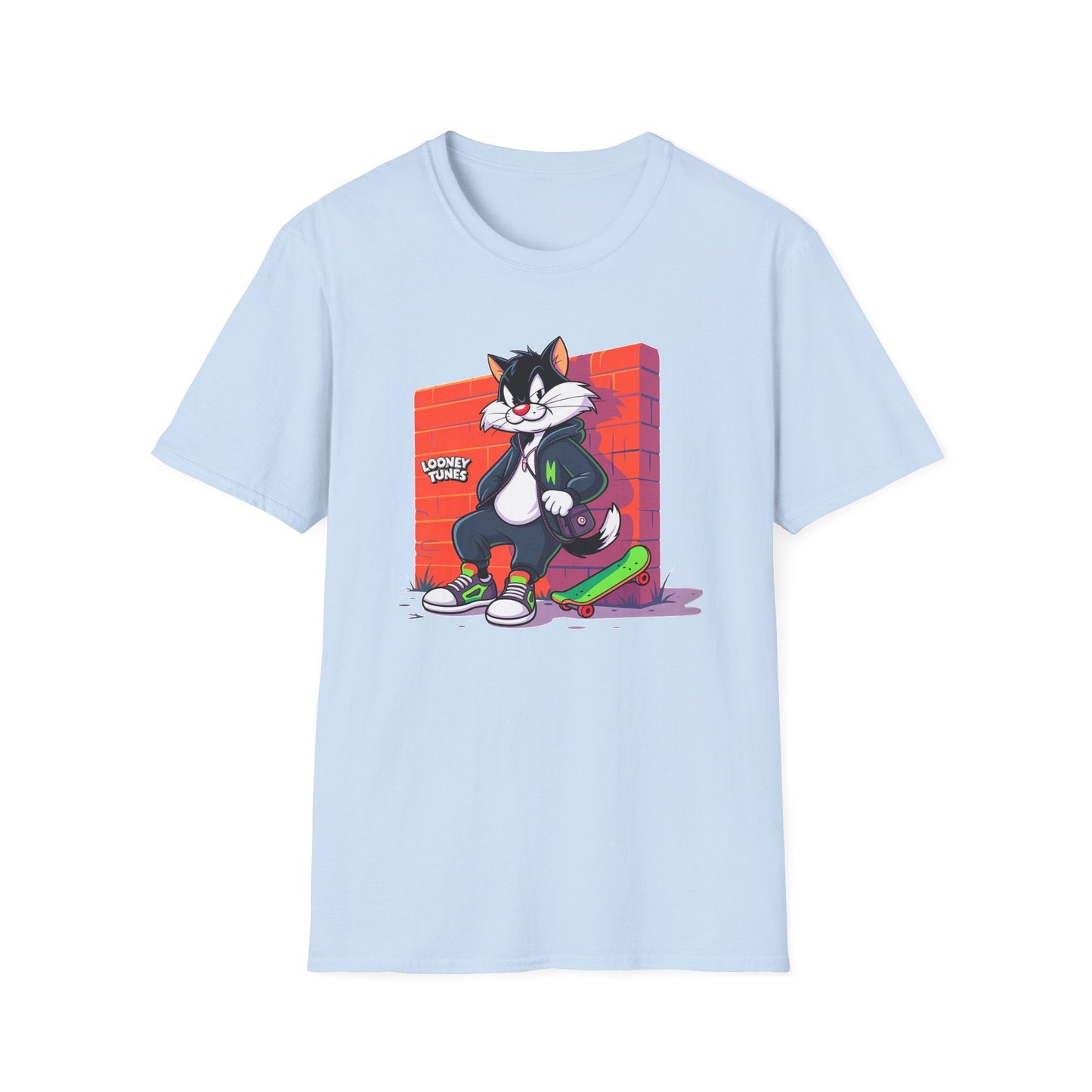 Cartoon T Shirt With Animation Design Unisex Softstyle Graphic Tee Funny Animals