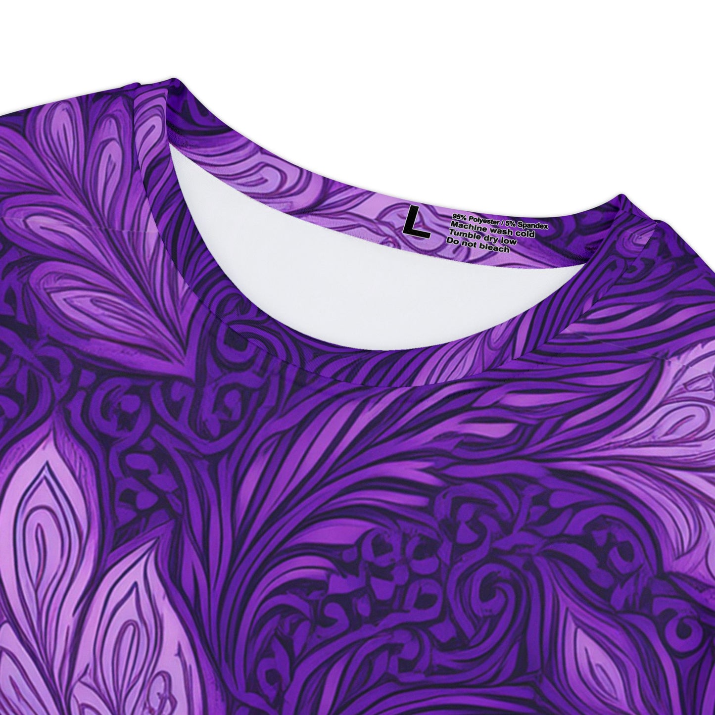 Women Poly Span T-Shirt with Floral Print