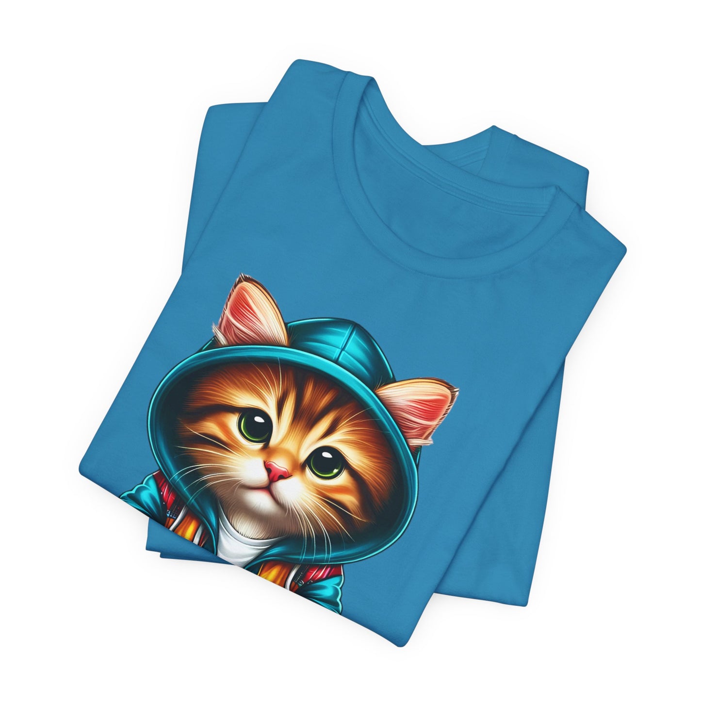 Mina Cool Cat Tee Shirt, Funny Cat T-Shirt, Pet Shirt, Animal Tees, Funny Animal T-Shirt, Graphic Tee