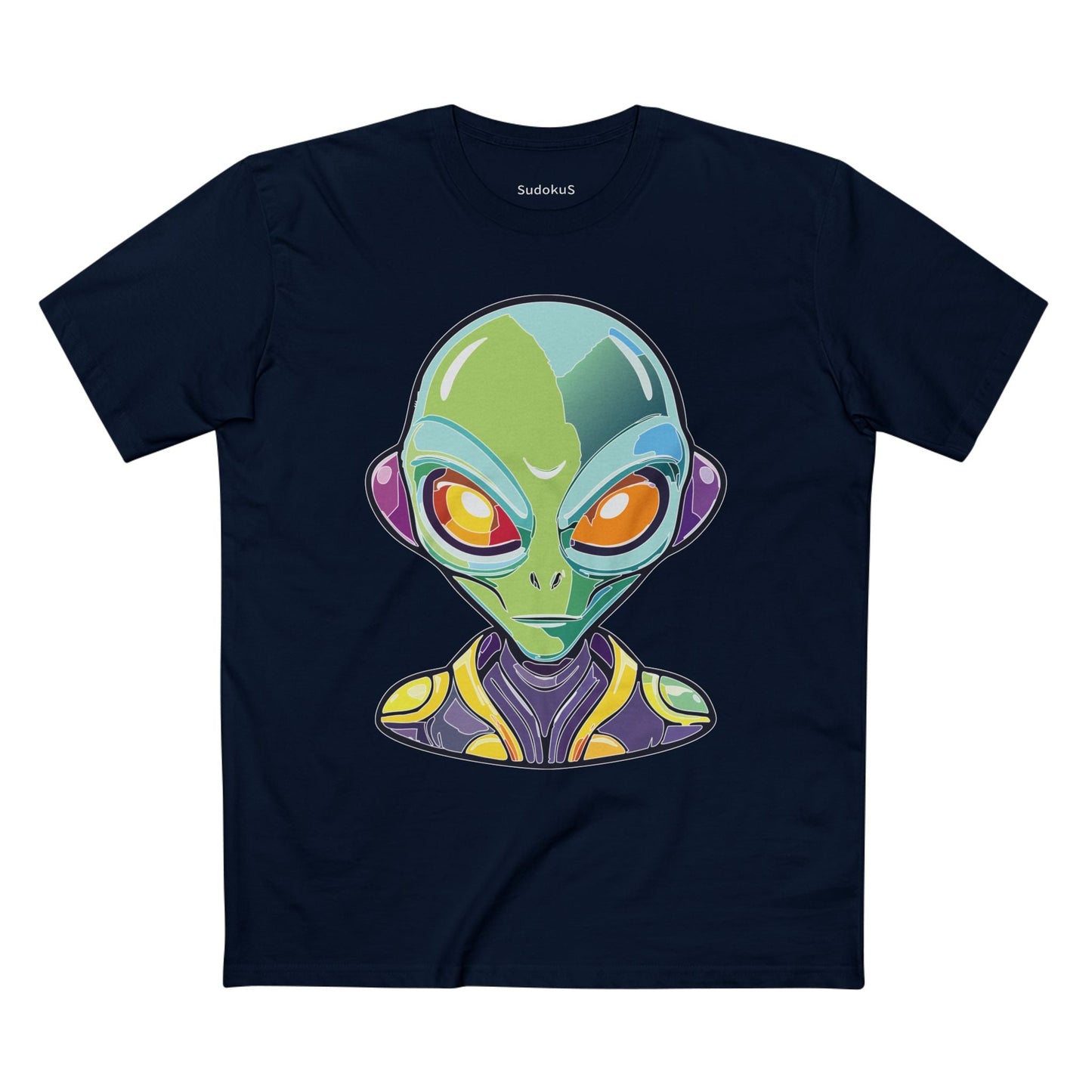 Aliens Graphic Unisex 100 Cotton Staple Tee 7