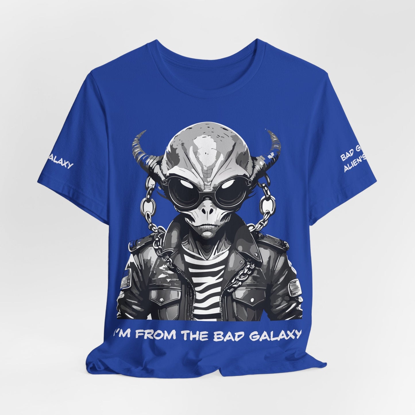 Alien T Shirt From Bad Galaxy Graphic Tee With Free Shipping Lightweight 100 Cotton USA Made