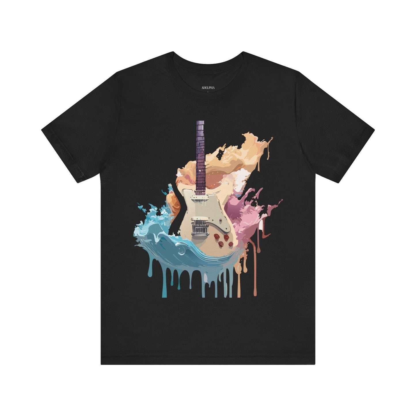 Adelpha Music Graphic T Shirt Unisex Jersey Short Sleeve Vintage Inspired Artwork Tee