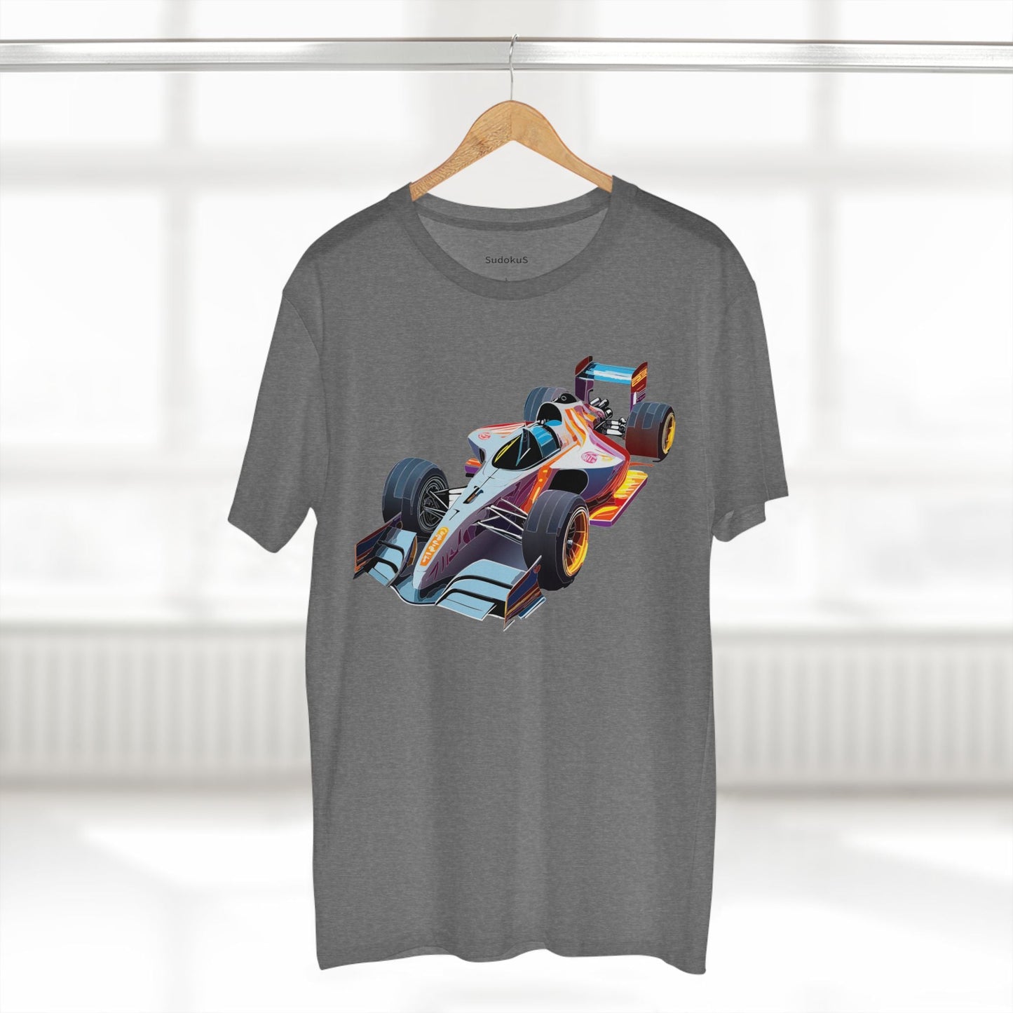 Car Graphic Unisex 100 Cotton Staple Tee 11