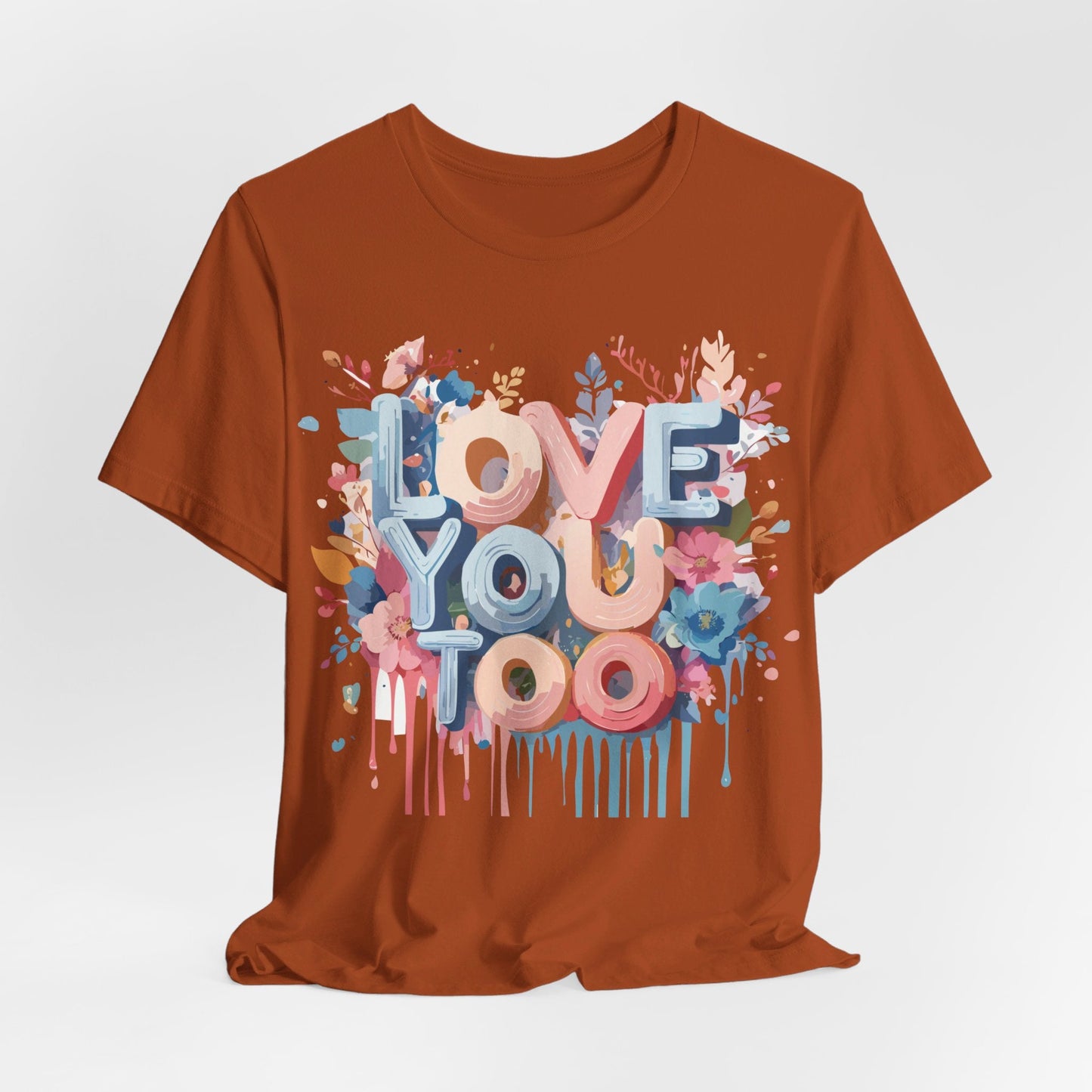 Valentine Graphic Tee Unisex Short Sleeve Art Design By Adelpha Vintage Inspired Tee