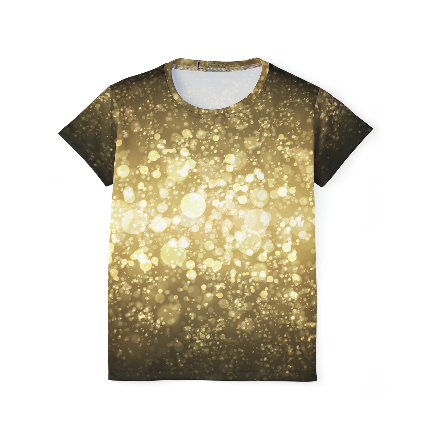 Poly Jersey Tee Shirt with abstract prints