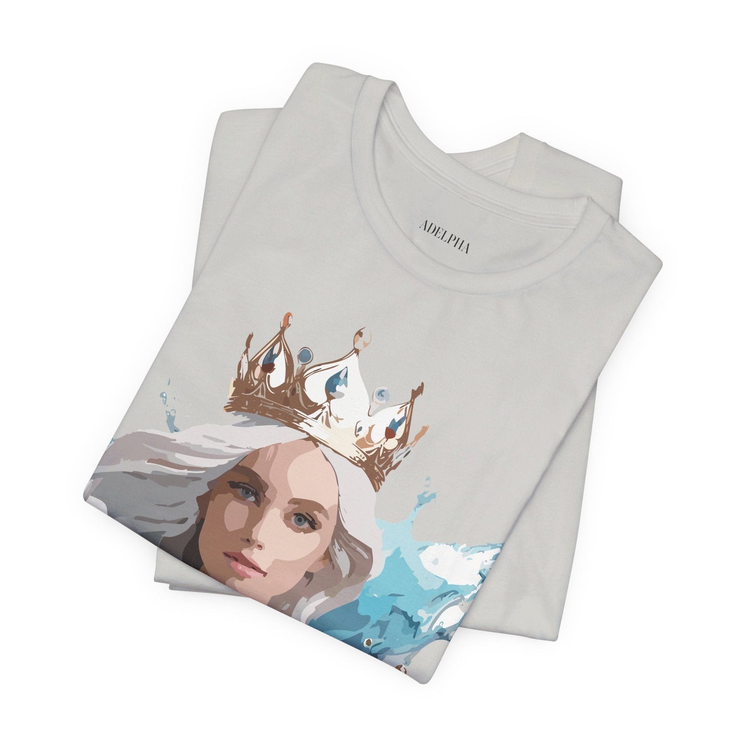 Queen Woman Portrait Graphic Unisex 100 Cotton Vintage Artwork Tee 4
