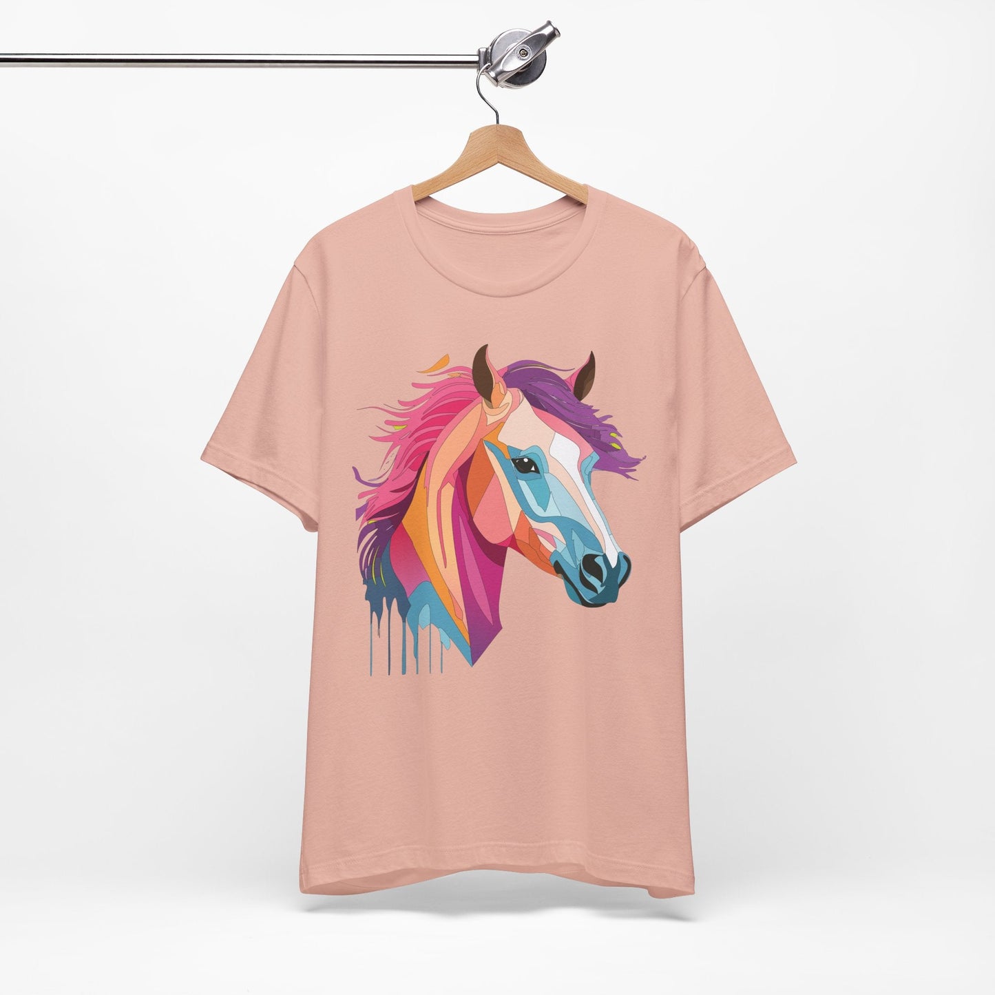 Unisex Animal Shirt Art Design Short Sleeve With Wild Animals Graphic Print Comfort Tee