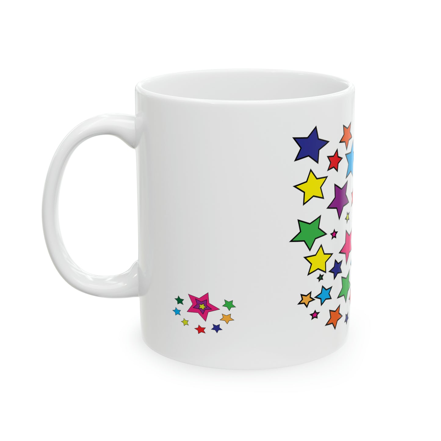 Coffee & Tea Mug with Stars print