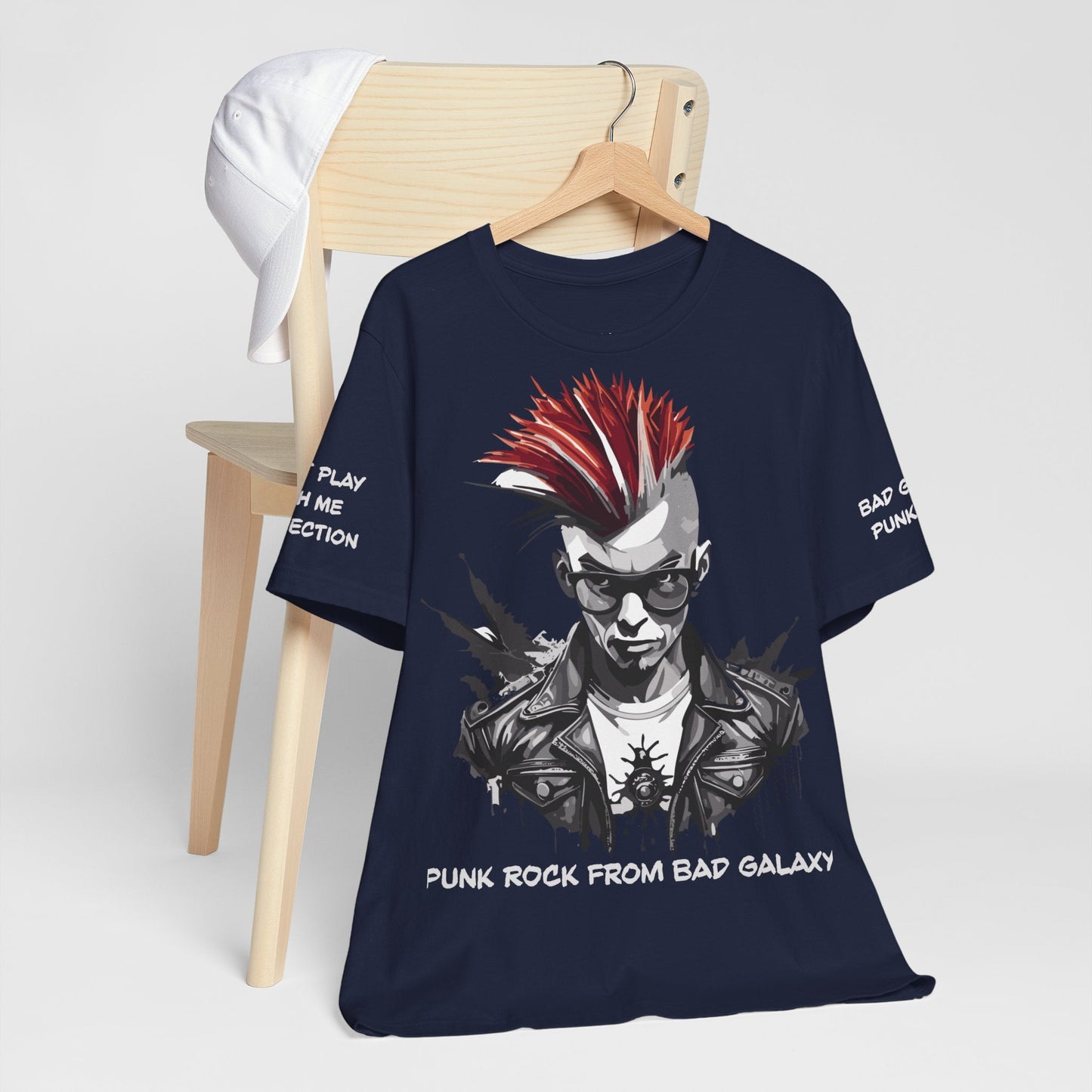 Punk Rock Tee Shirt Made To Order In USA With 100 Percent Cotton And Eco Friendly Inks
