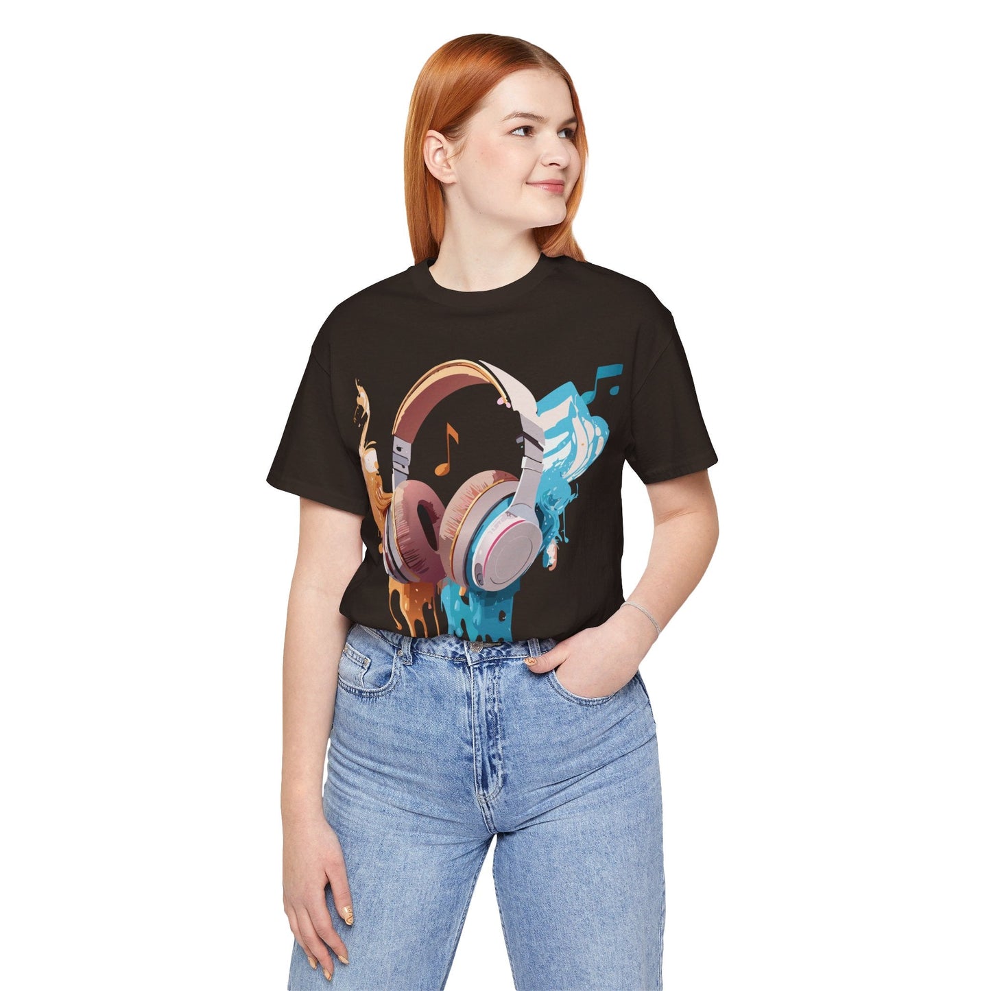 Adelpha Music T Shirt Unisex Graphic Tee Vintage Inspired Artwork Short Sleeve Premium