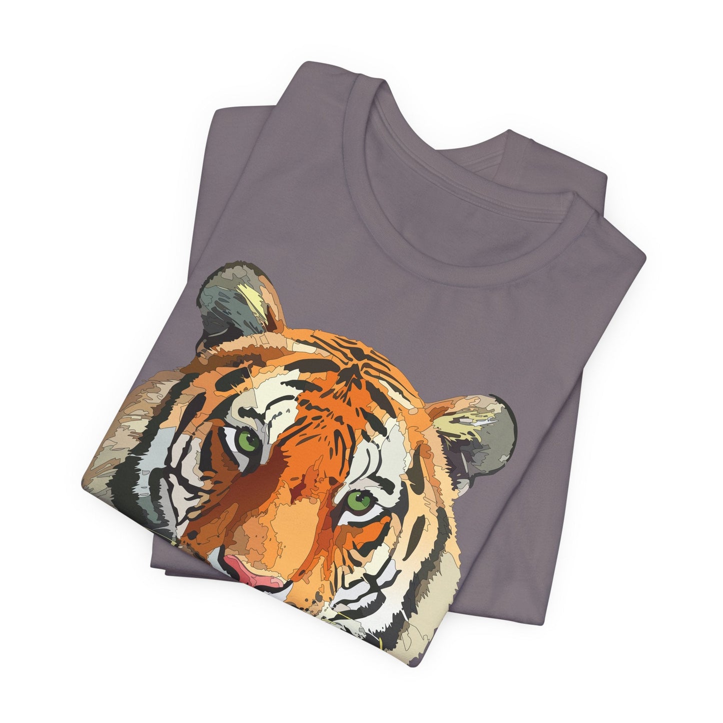 Unisex Animal Graphic Tee Shirt With Wildlife Art Design For Everyday Comfort Gildan 64000