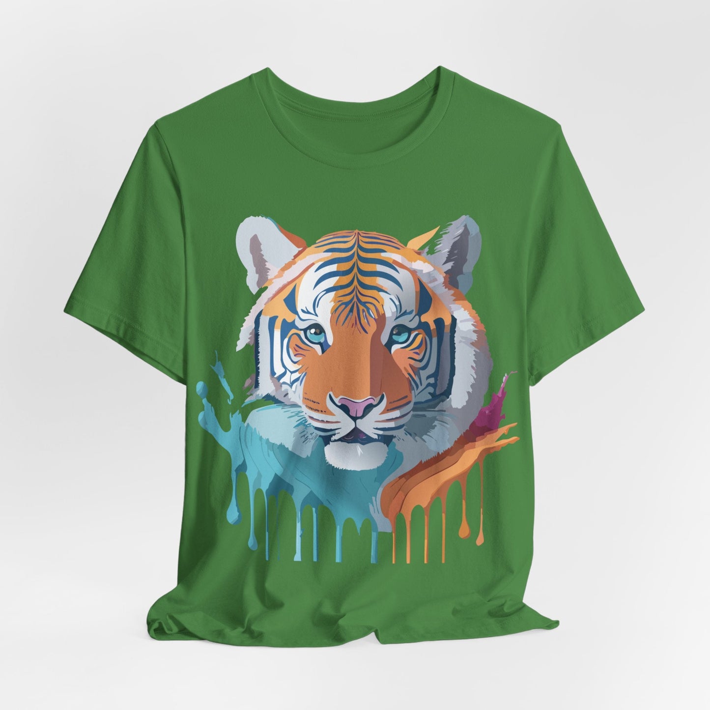 Tiger Graphic Tee Unisex Jersey Short Sleeve Vintage Inspired Artwork Adelpha Art Design