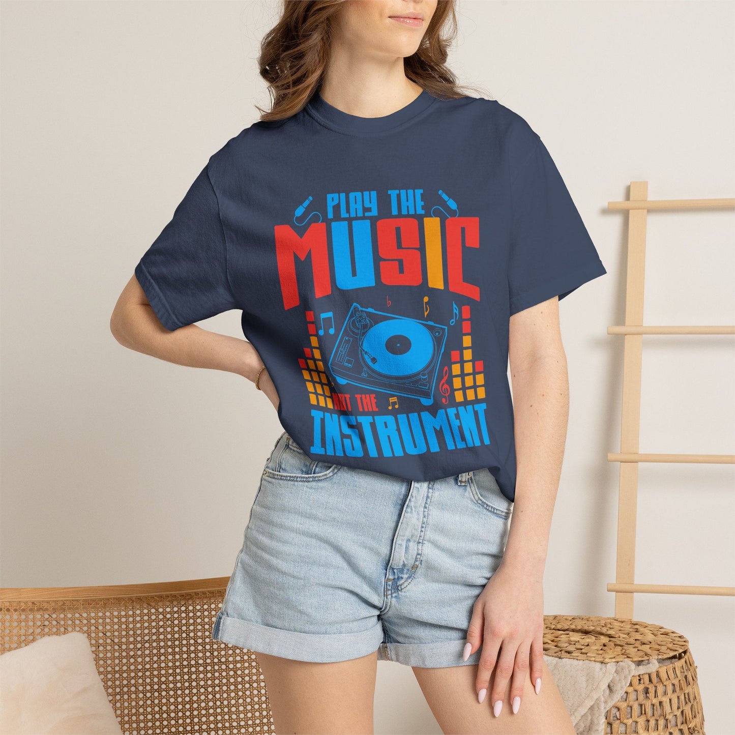 Music Graphic Design Unisex Cotton T-shirt 017