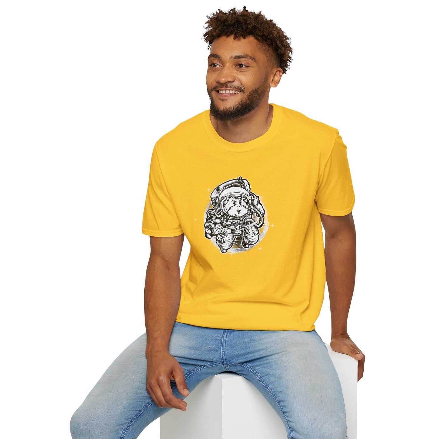 Cartoon T Shirt Animation Tee Funny Design Unisex Gildan Softstyle Cotton 64000 Tee Premium