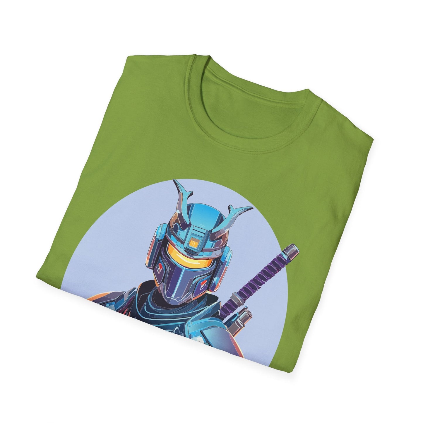 Samurai Shirt Unisex Softstyle Tee 64000 Gildan 100 Percent Ring Spun Cotton Comfort Fit